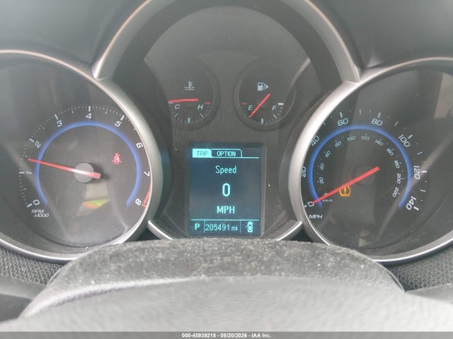 Aukcja sprzedaży 2016 Chevrolet Cruze Limited 1lt Auto, vin: 1G1PE5SB0G7219496, numer aukcji: 45939218