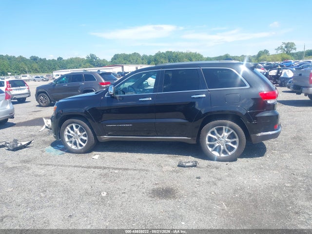 Продаж на аукціоні авто 2014 Jeep Grand Cherokee Summit, vin: 1C4RJFJG4EC492637, номер лоту: 45939222