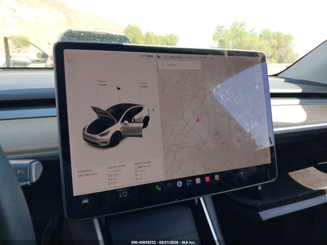 Продаж на аукціоні авто 2021 Tesla Model Y Long Range Dual Motor All-wheel Drive, vin: 5YJYGDEE2MF112154, номер лоту: 45939232