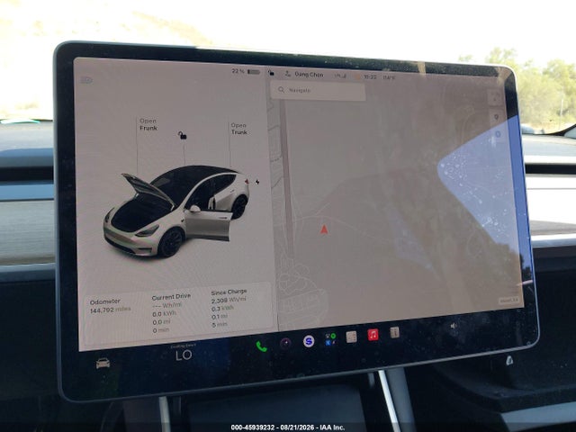 Продаж на аукціоні авто 2021 Tesla Model Y Long Range Dual Motor All-wheel Drive, vin: 5YJYGDEE2MF112154, номер лоту: 45939232
