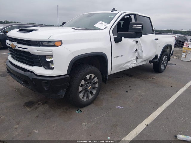 2024 Chevrolet Silverado 2500hd Custom მანქანა იყიდება აუქციონზე, vin: 2GC1YMEY2R1225802, აუქციონის ნომერი: 45939241