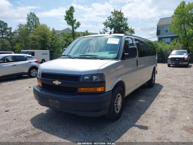 Aukcja sprzedaży 2020 Chevrolet Express Passenger Rwd 3500 Extended Wheelbase Ls, vin: 1GAZGNFP8L1266748, numer aukcji: 45939243