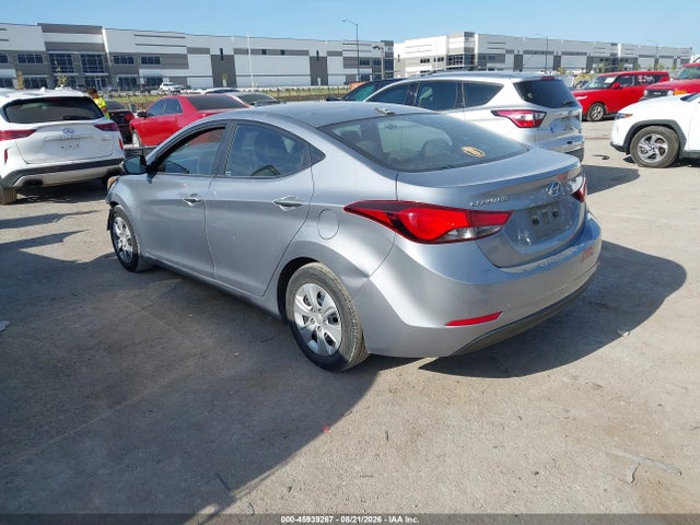 45939267 :رقم المزاد ، 5NPDH4AE3GH745706 vin ، 2016 Hyundai Elantra Se مزاد بيع