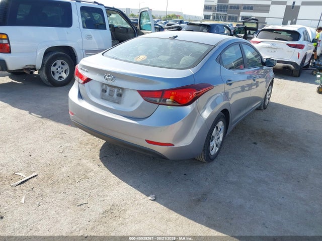 45939267 :رقم المزاد ، 5NPDH4AE3GH745706 vin ، 2016 Hyundai Elantra Se مزاد بيع