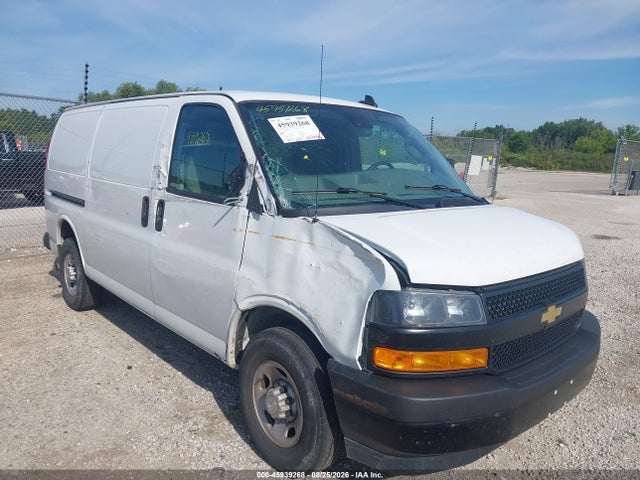 2021 Chevrolet Express Cargo Rwd 2500 Regular Wheelbase Wt მანქანა იყიდება აუქციონზე, vin: 1GCWGAFP9M1305318, აუქციონის ნომერი: 45939268