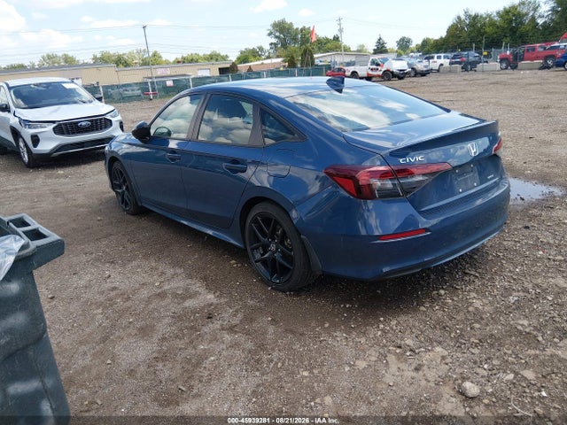45939281 :رقم المزاد ، 2HGFE4F83SH343739 vin ، 2025 Honda Civic Hybrid Sport/sport Touring مزاد بيع