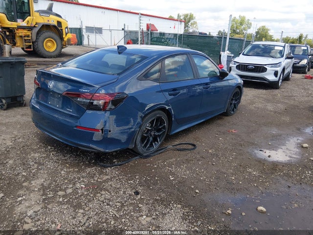45939281 :رقم المزاد ، 2HGFE4F83SH343739 vin ، 2025 Honda Civic Hybrid Sport/sport Touring مزاد بيع