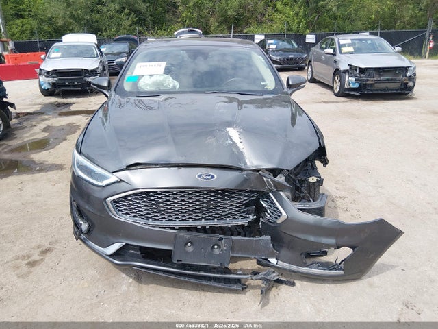 2019 Ford Fusion Titanium მანქანა იყიდება აუქციონზე, vin: 3FA6P0D98KR222194, აუქციონის ნომერი: 45939321