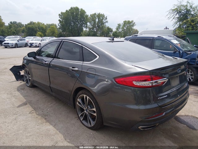 2019 Ford Fusion Titanium მანქანა იყიდება აუქციონზე, vin: 3FA6P0D98KR222194, აუქციონის ნომერი: 45939321