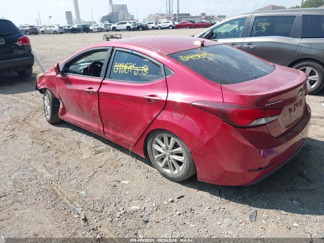2015 Hyundai Elantra Se მანქანა იყიდება აუქციონზე, vin: KMHDH4AE7FU393875, აუქციონის ნომერი: 45939328