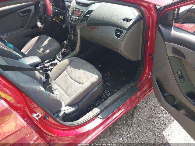 2015 Hyundai Elantra Se მანქანა იყიდება აუქციონზე, vin: KMHDH4AE7FU393875, აუქციონის ნომერი: 45939328