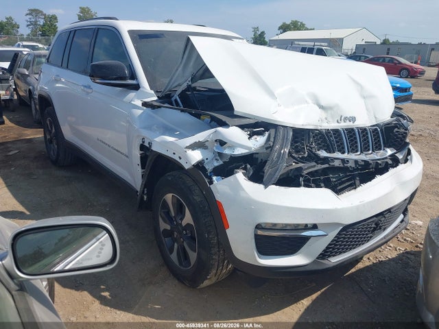 2023 Jeep Grand Cherokee 4xe მანქანა იყიდება აუქციონზე, vin: 1C4RJYB62PC623715, აუქციონის ნომერი: 45939341