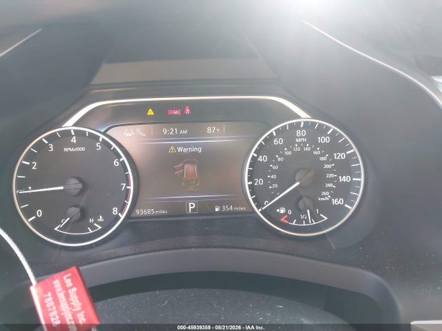 Aukcja sprzedaży 2021 Nissan Murano Sv Fwd, vin: 5N1AZ2BJ6MC114001, numer aukcji: 45939359