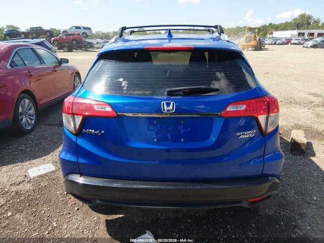 Aukcja sprzedaży 2019 Honda Hr-v Sport, vin: 3CZRU6H18KG707058, numer aukcji: 45939387