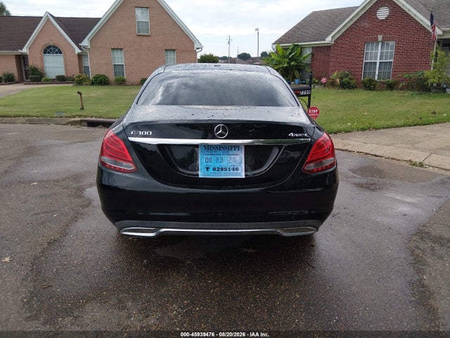 45939476 :رقم المزاد ، 55SWF4KB9GU147359 vin ، 2016 Mercedes-benz C 300 Luxury 4matic مزاد بيع