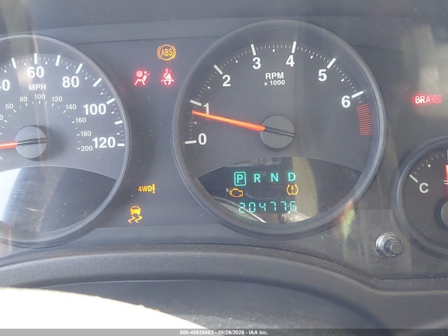 2013 Jeep Compass Latitude მანქანა იყიდება აუქციონზე, vin: 1C4NJDEB5DD207812, აუქციონის ნომერი: 45939483