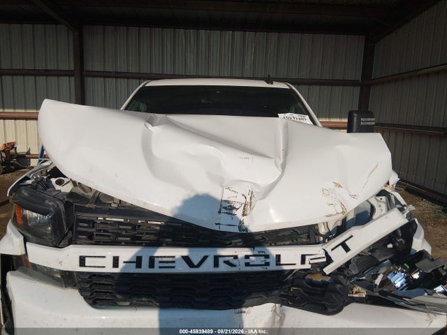 45939489 :رقم المزاد ، 3GCUYBEF9MG360064 vin ، 2021 Chevrolet Silverado 1500 4wd  Short Bed Custom مزاد بيع