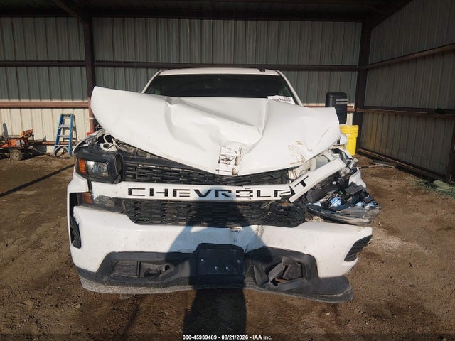 45939489 :رقم المزاد ، 3GCUYBEF9MG360064 vin ، 2021 Chevrolet Silverado 1500 4wd  Short Bed Custom مزاد بيع