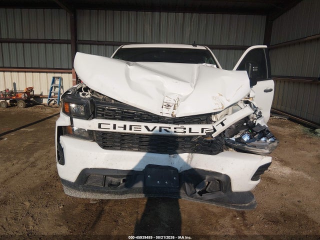 45939489 :رقم المزاد ، 3GCUYBEF9MG360064 vin ، 2021 Chevrolet Silverado 1500 4wd  Short Bed Custom مزاد بيع
