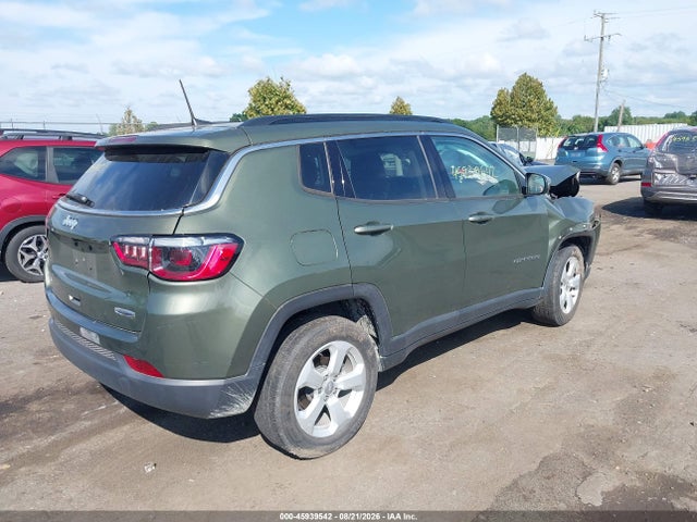 Aukcja sprzedaży 2021 Jeep Compass Latitude 4x4, vin: 3C4NJDBB8MT565968, numer aukcji: 45939542
