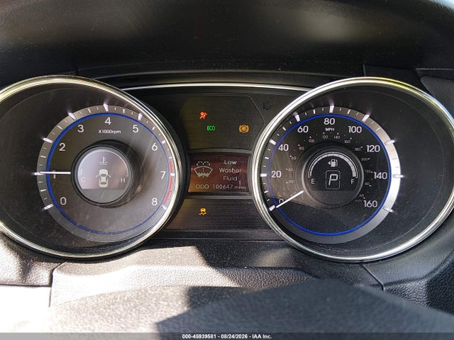 Aukcja sprzedaży 2012 Hyundai Sonata Gls, vin: 5NPEB4AC3CH335034, numer aukcji: 45939581