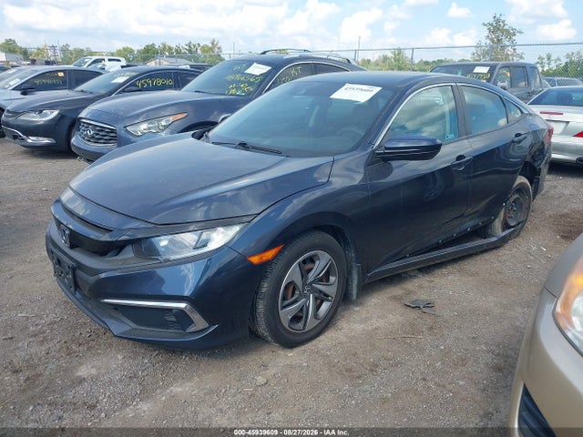 2019 Honda Civic Lx მანქანა იყიდება აუქციონზე, vin: 2HGFC2F69KH518343, აუქციონის ნომერი: 45939609
