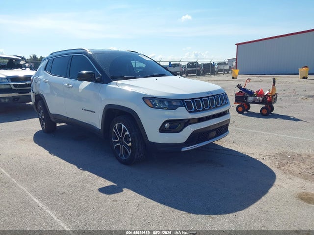 Продаж на аукціоні авто 2022 Jeep Compass Limited 4x4, vin: 3C4NJDCB5NT190718, номер лоту: 45939669