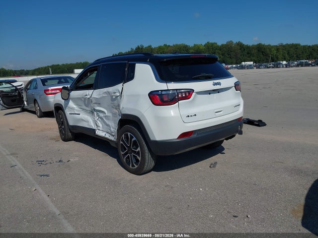 Продаж на аукціоні авто 2022 Jeep Compass Limited 4x4, vin: 3C4NJDCB5NT190718, номер лоту: 45939669