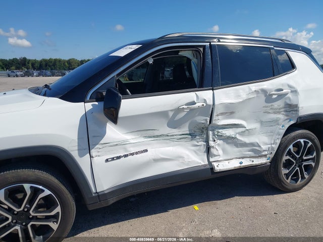 Продаж на аукціоні авто 2022 Jeep Compass Limited 4x4, vin: 3C4NJDCB5NT190718, номер лоту: 45939669