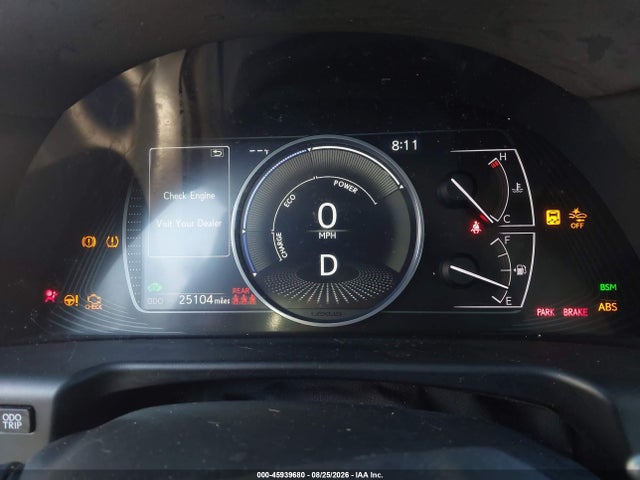 45939680 :رقم المزاد ، 58ADA1C13PU026768 vin ، 2023 Lexus Es 300h مزاد بيع