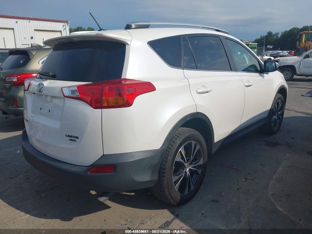 Aukcja sprzedaży 2015 Toyota Rav4 Limited, vin: 2T3DFREV3FW242584, numer aukcji: 45939681