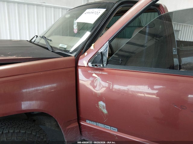 Auction sale of the 1998 Gmc Sierra 1500 Special X81 Special, vin: 1GTEC14W8WZ516001, lot number: 45939722