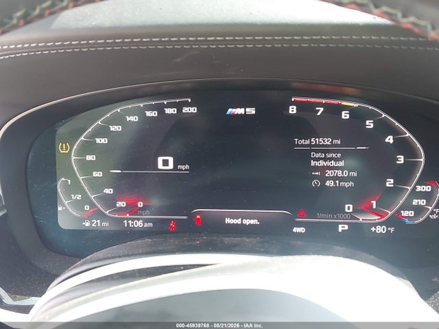 Продажа на аукционе авто 2020 Bmw M5 Competition, vin: WBSJF0C08LB448826, номер лота: 45939768