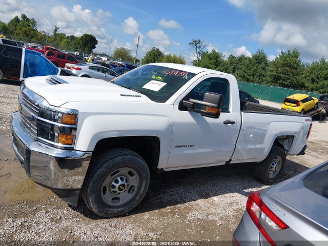 Auction sale of the 2018 Chevrolet Silverado 2500hd Wt, vin: 1GC0KUEY4JZ302548, lot number: 45939789