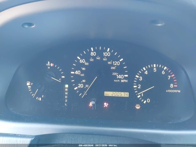 45939846 :رقم المزاد ، JTJHF10UX20256057 vin ، 2002 Lexus Rx 300 مزاد بيع