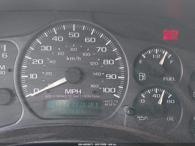 45939873 :رقم المزاد ، 2GCEC19W321393087 vin ، 2002 Chevrolet Silverado 1500 مزاد بيع