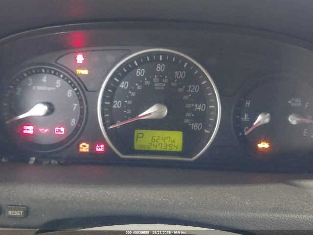 2007 Hyundai Sonata Limited/limited W/xm/se/se W/xm მანქანა იყიდება აუქციონზე, vin: 5NPEU46F37H245921, აუქციონის ნომერი: 45939898