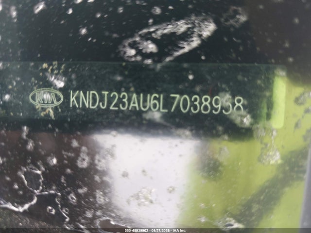 2020 Kia Soul S მანქანა იყიდება აუქციონზე, vin: KNDJ23AU6L7038958, აუქციონის ნომერი: 45939902