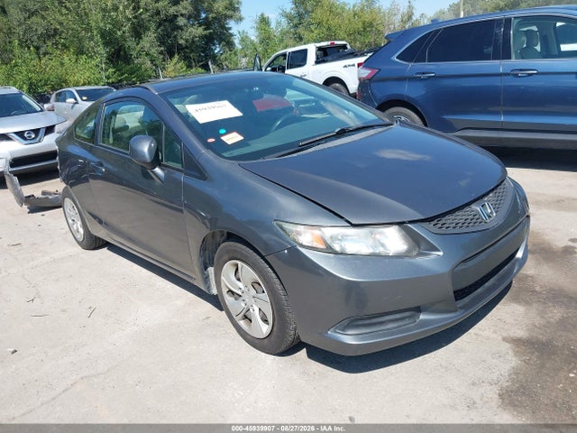 45939907 :رقم المزاد ، 2HGFG3B55DH529284 vin ، 2013 Honda Civic Lx مزاد بيع