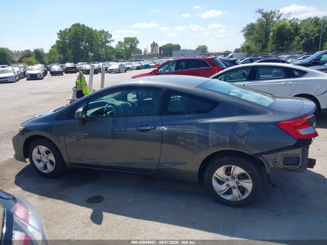 45939907 :رقم المزاد ، 2HGFG3B55DH529284 vin ، 2013 Honda Civic Lx مزاد بيع