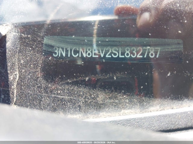 2025 Nissan Versa 1.6 Sv მანქანა იყიდება აუქციონზე, vin: 3N1CN8EV2SL832787, აუქციონის ნომერი: 45939920