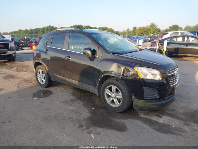 Aukcja sprzedaży 2015 Chevrolet Trax Lt, vin: KL7CJLSB1FB062754, numer aukcji: 45939938
