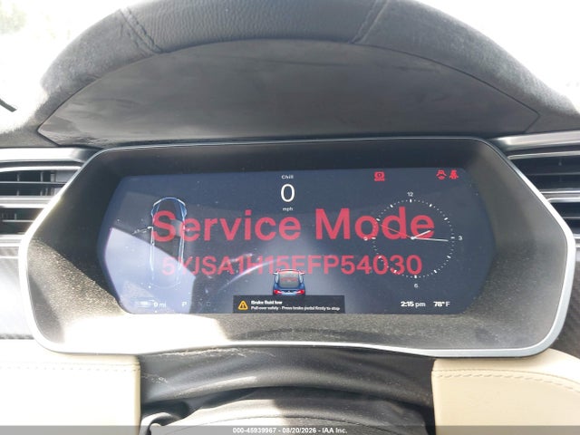 Tesla Model S P85 2014 5YJSA1H15EFP54030 Image 7