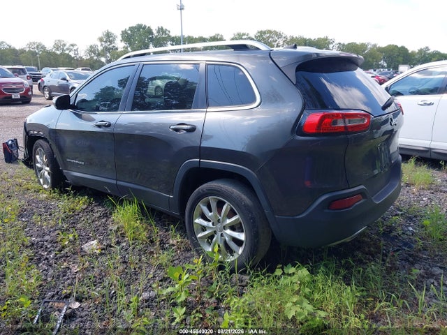Продажа на аукционе авто 2016 Jeep Cherokee Limited, vin: 1C4PJLDB4GW164710, номер лота: 45940020