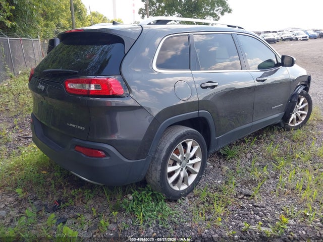 Продажа на аукционе авто 2016 Jeep Cherokee Limited, vin: 1C4PJLDB4GW164710, номер лота: 45940020