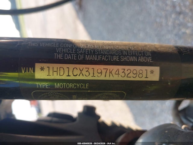 Продаж на аукціоні авто 2007 Harley-davidson Xl1200 L, vin: 1HD1CX3197K432981, номер лоту: 45940026