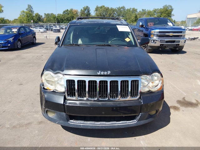 2008 Jeep Grand Cherokee Limited მანქანა იყიდება აუქციონზე, vin: 1J8HR58208C243595, აუქციონის ნომერი: 45940028
