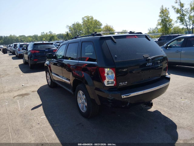2008 Jeep Grand Cherokee Limited მანქანა იყიდება აუქციონზე, vin: 1J8HR58208C243595, აუქციონის ნომერი: 45940028