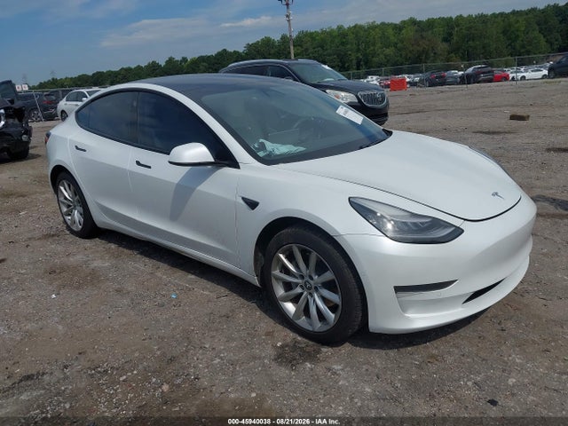 2021 Tesla Model 3 Standard Range Plus Rear-wheel Drive მანქანა იყიდება აუქციონზე, vin: 5YJ3E1EA8MF851914, აუქციონის ნომერი: 45940038