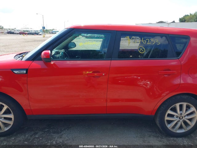 2018 Kia Soul + მანქანა იყიდება აუქციონზე, vin: KNDJP3A51J7576233, აუქციონის ნომერი: 45940055